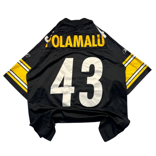 Reebok Pittsburgh Steelers Troy Polamalu #43 Jersey