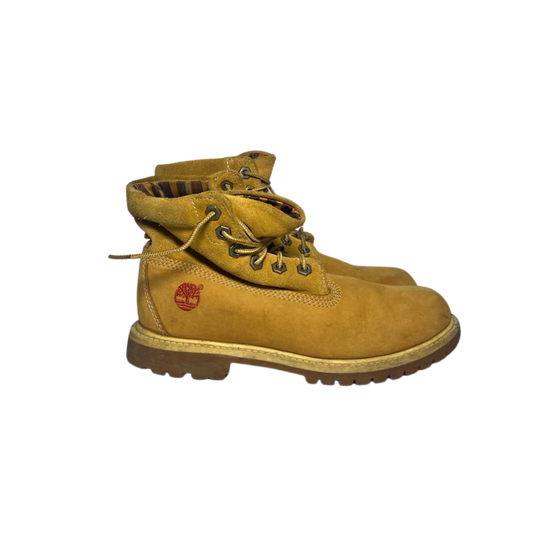 Timberland 6 Women's Roll-Top Leather Boots
