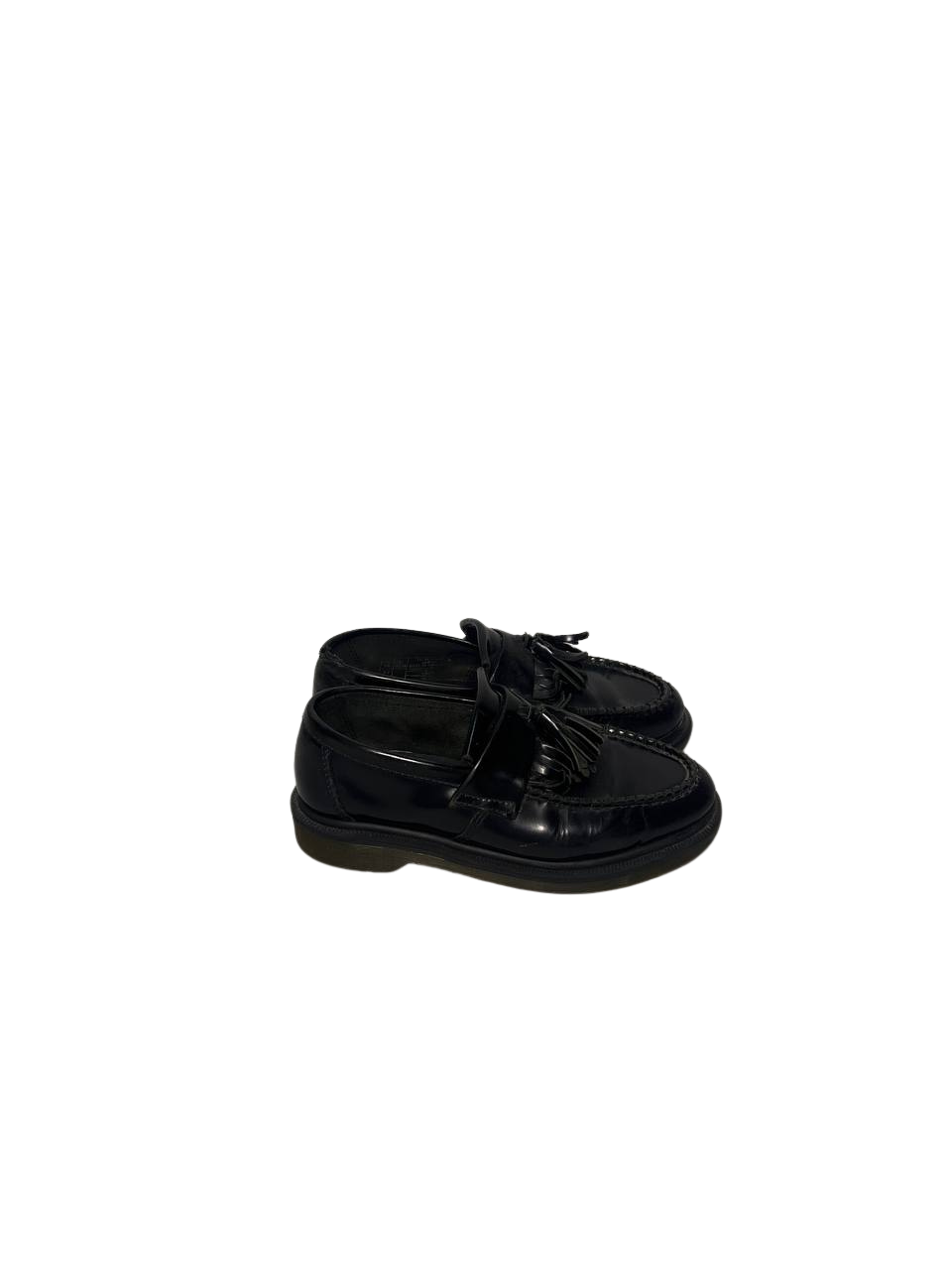Dr. Martens Adrian Tassel Loafer  Black Leather Shoes