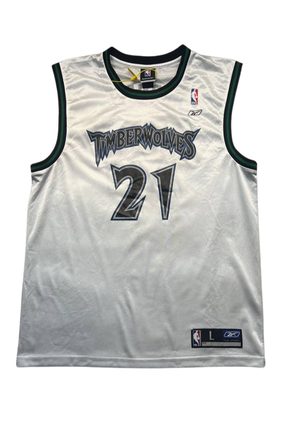 Reebok Minnesota Timberwolves Garnett #21 Jersey