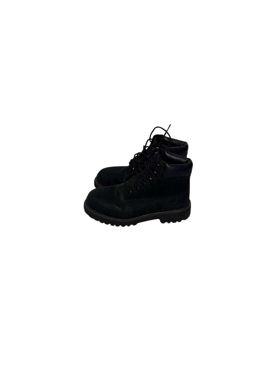 Timberland 1 Youth Premium Black Leather 6
