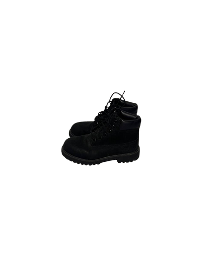 Timberland 1 Youth Premium Black Leather 6