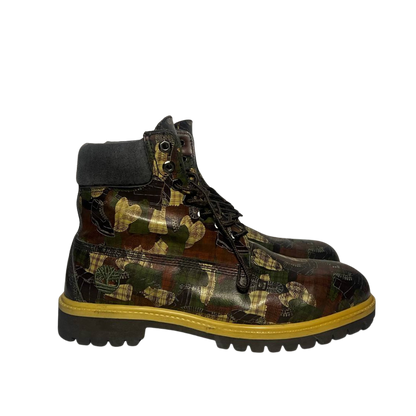 Timberland 10 men's Premium 6-Inch All Over Print Waterproof Boot