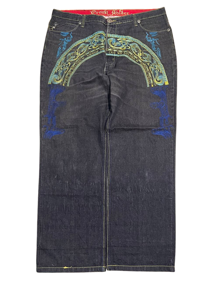 Y2k Crown Holder Vintage Jeans