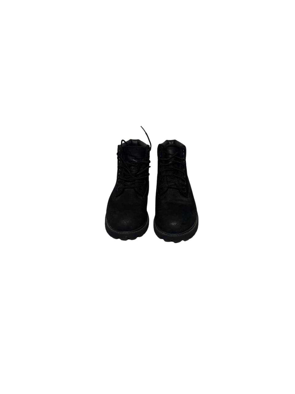 Timberland 1 Youth Premium Black Leather 6