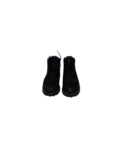 Timberland 1 Youth Premium Black Leather 6
