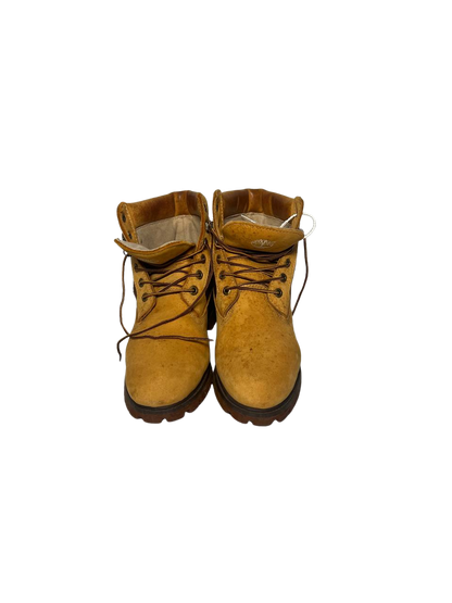 Timberland 9.5 Men's Spell-Out Premium 6-Inch Waterproof Boot