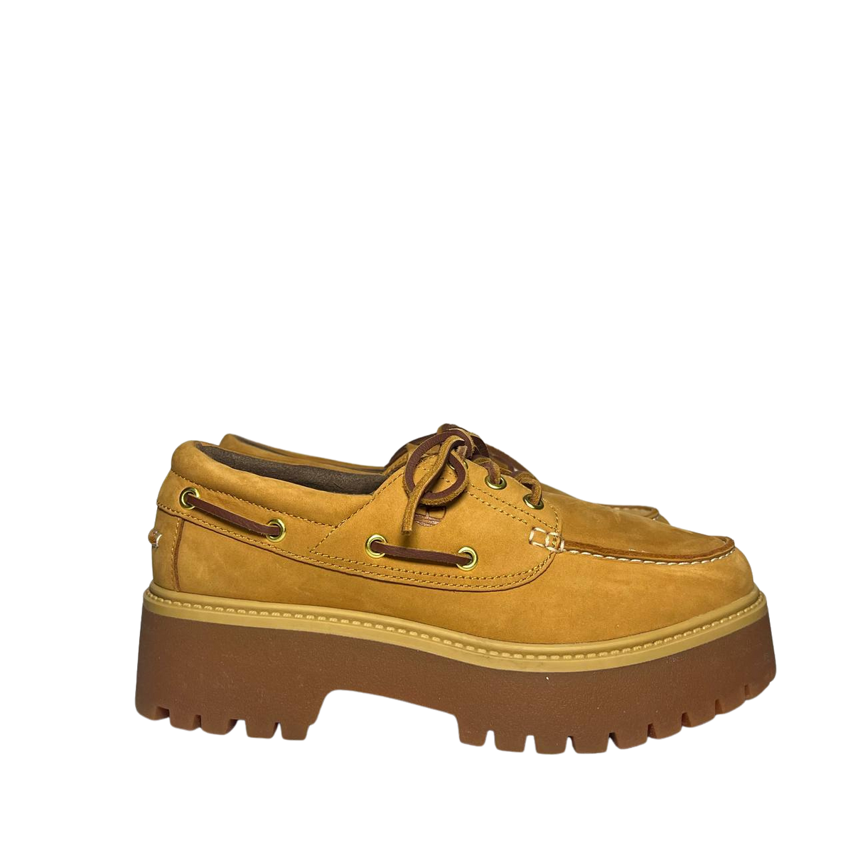 Women's Stone Street Platform Boat Shoe