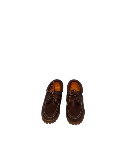 Timberland 6 Women's 3-Eye Lug Handsewn Shoe Classic - Brown