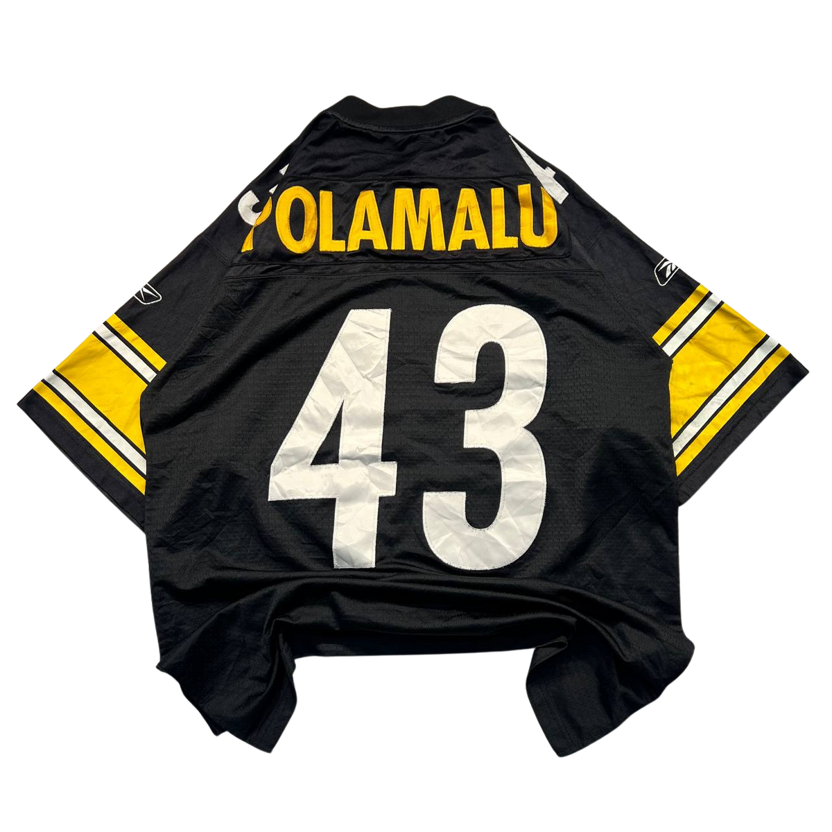 Reebok Pittsburgh Steelers Troy Polamalu #43 Jersey