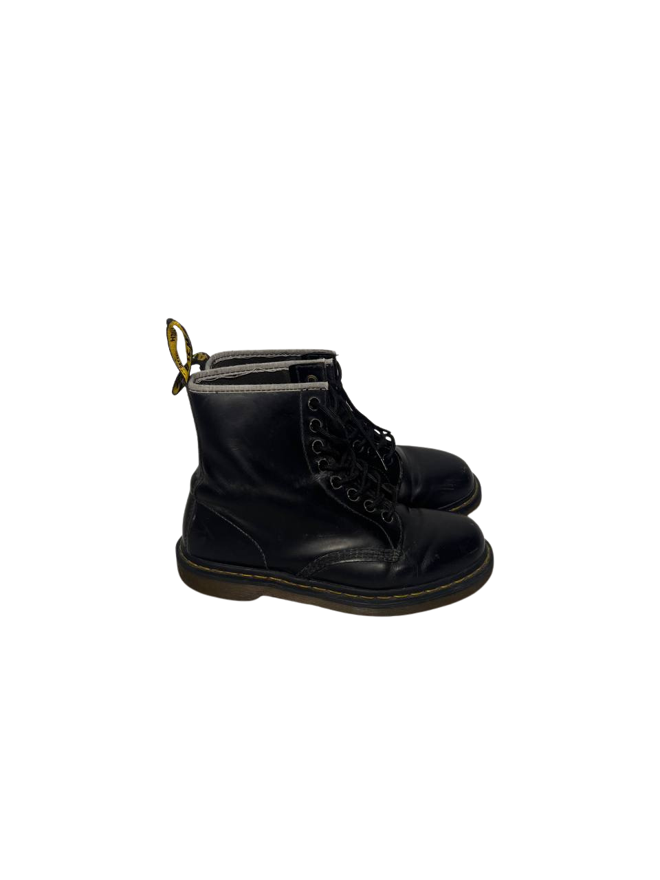 Doc Dr. Martens Men's Black Smooth Leather