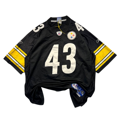 Reebok Pittsburgh Steelers Troy Polamalu #43 Jersey