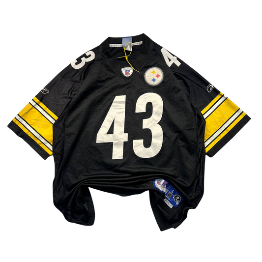 Reebok Pittsburgh Steelers Troy Polamalu #43 Jersey