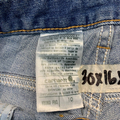 Carhartt denim shorts