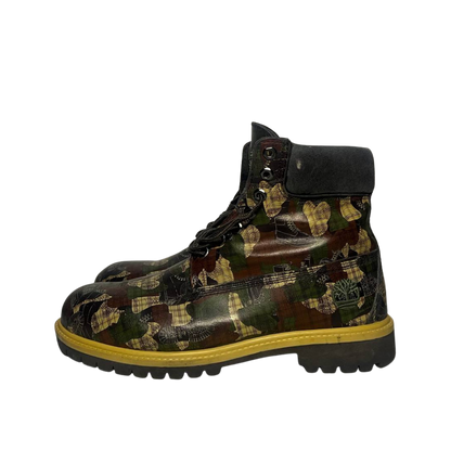 Timberland 10 men's Premium 6-Inch All Over Print Waterproof Boot