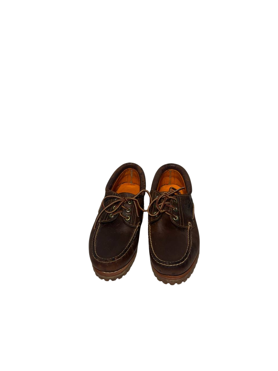 Timberland 8.5 Men's 3-Eye Lug Handsewn Shoe Classic - Brown
