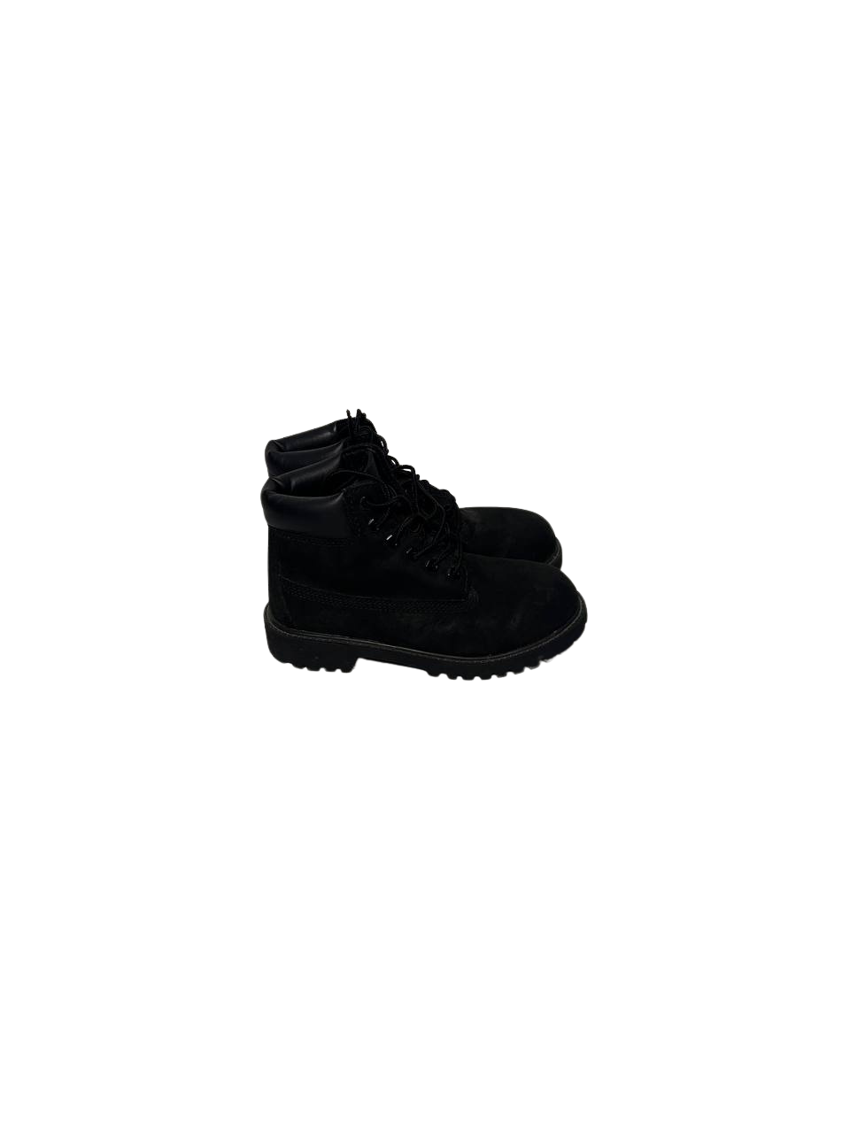 Timberland 1 Youth Premium Black Leather 6
