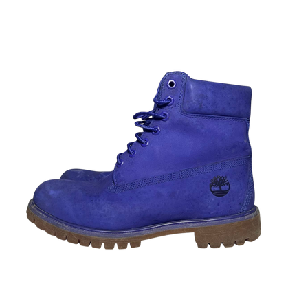 Timberland 9.5 6-Inch Premium Waterproof Boots - Royal Blue