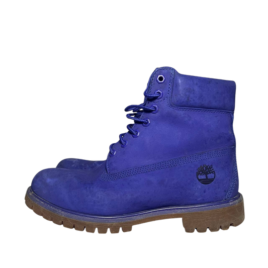 Timberland 9.5 6-Inch Premium Waterproof Boots - Royal Blue