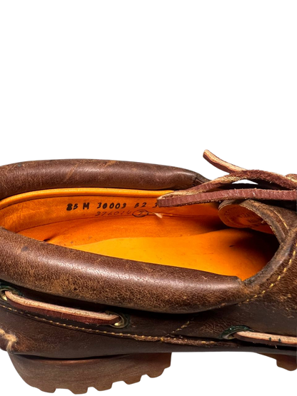 Timberland 8.5 Men's 3-Eye Lug Handsewn Shoe Classic - Brown