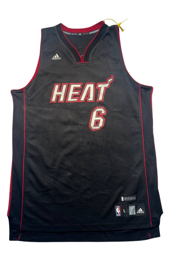Adidas Miami Heat James #6 Jersey