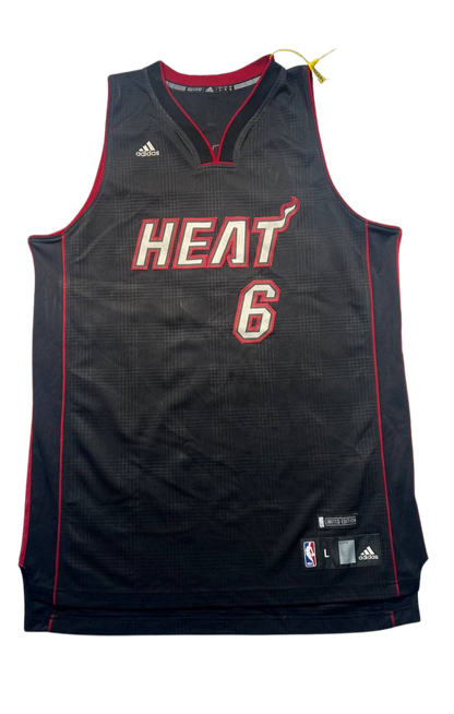 Adidas Miami Heat James #6 Jersey