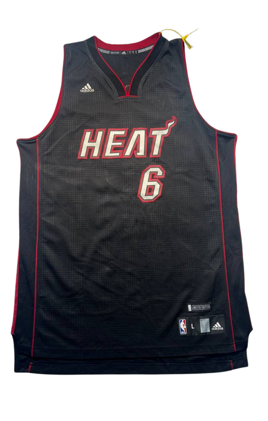 Adidas Miami Heat James #6 Jersey