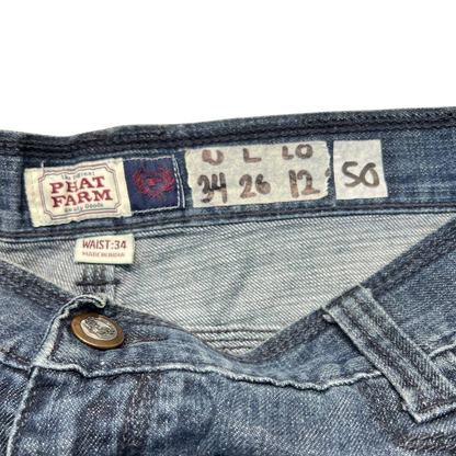 Phat Farm Denim Jorts 50
