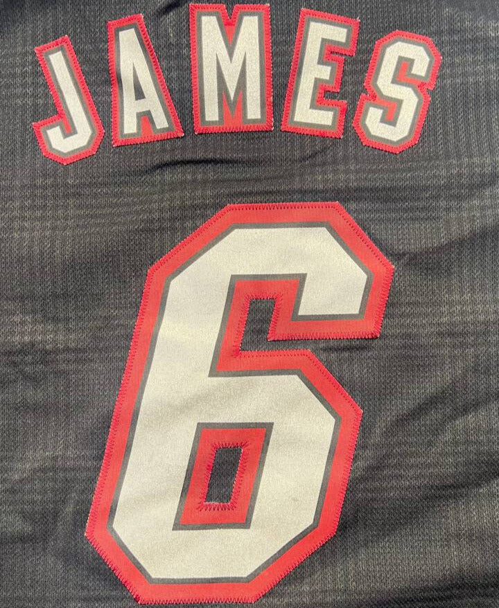 Adidas Miami Heat James #6 Jersey