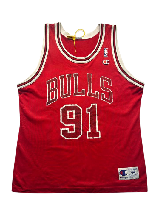 Champion Chicago Bulls Rodman #91 Jersey