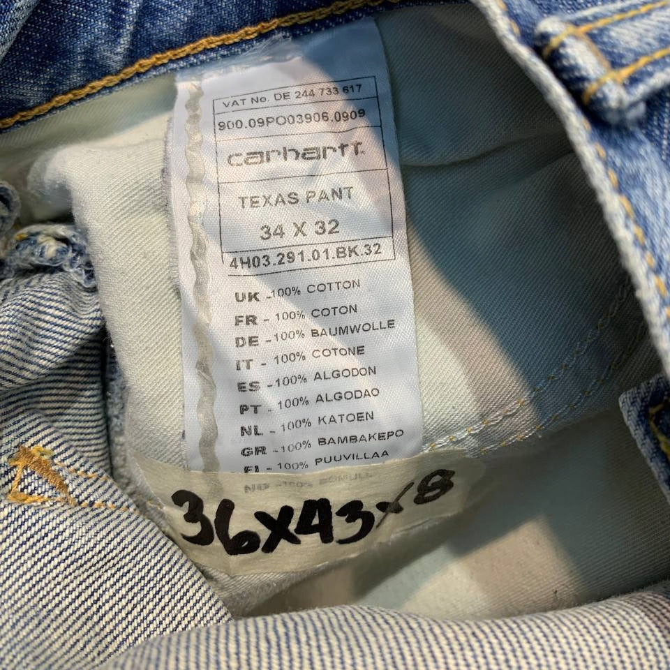 Carhartt Denim Original Straight Fit Pants