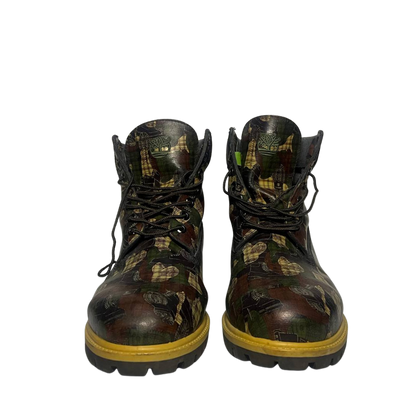 Timberland 10 men's Premium 6-Inch All Over Print Waterproof Boot