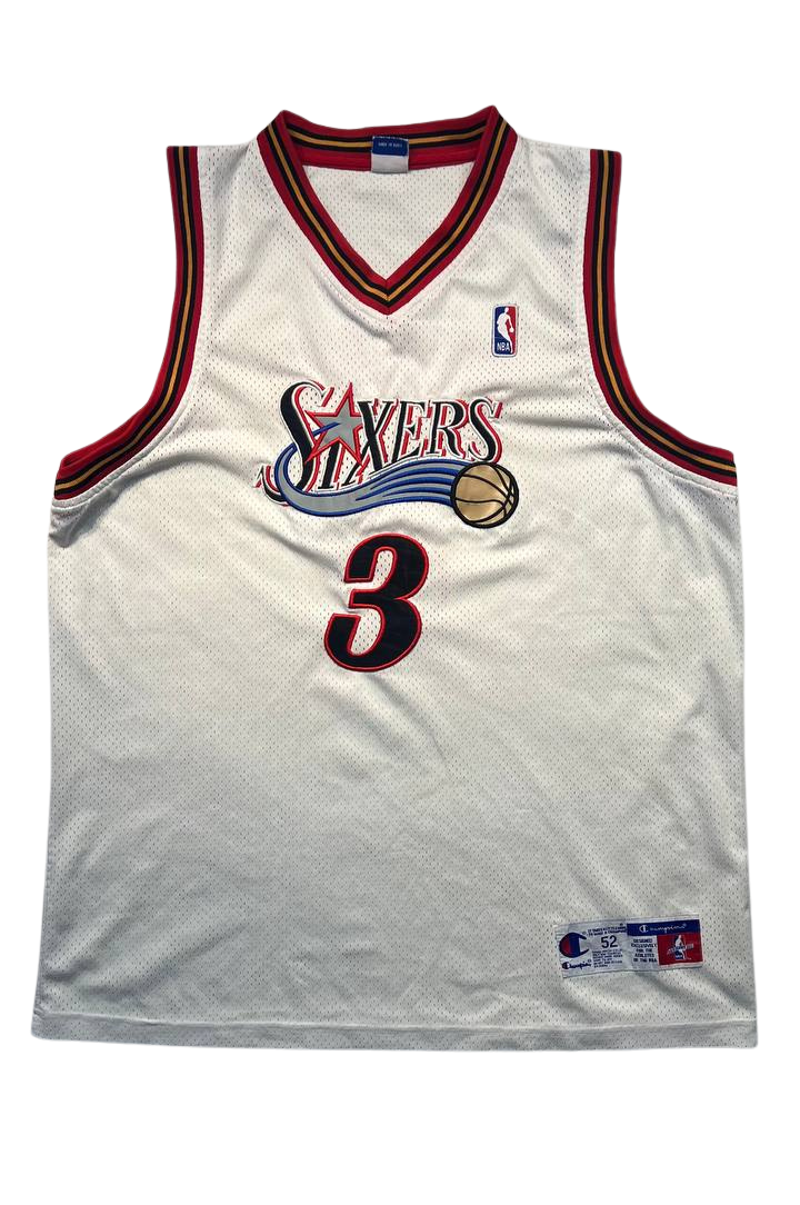 Champion Allen Iverson Philadelphia 76ers Jersey #3
