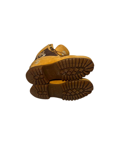 Timberland 9.5 Men's Spell-Out Premium 6-Inch Waterproof Boot