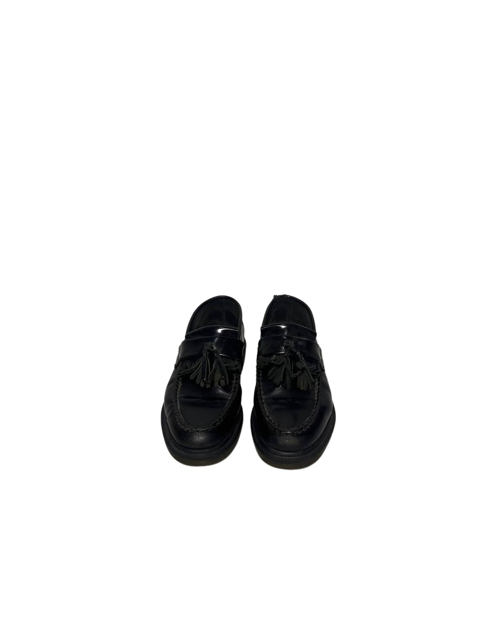 Dr. Martens Adrian Tassel Loafer  Black Leather Shoes