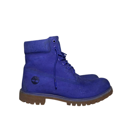 Timberland 9.5 6-Inch Premium Waterproof Boots - Royal Blue