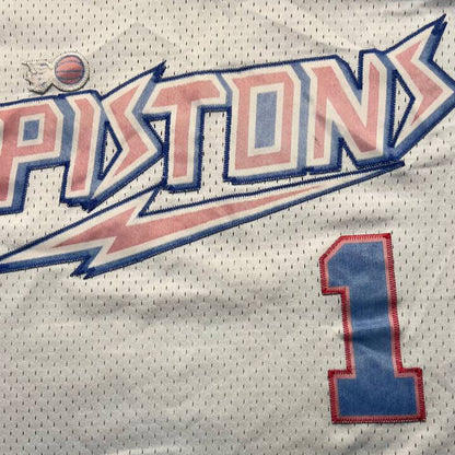 Reebok Detroit Pistons #1 "Chauncey Billups" vintage jersey