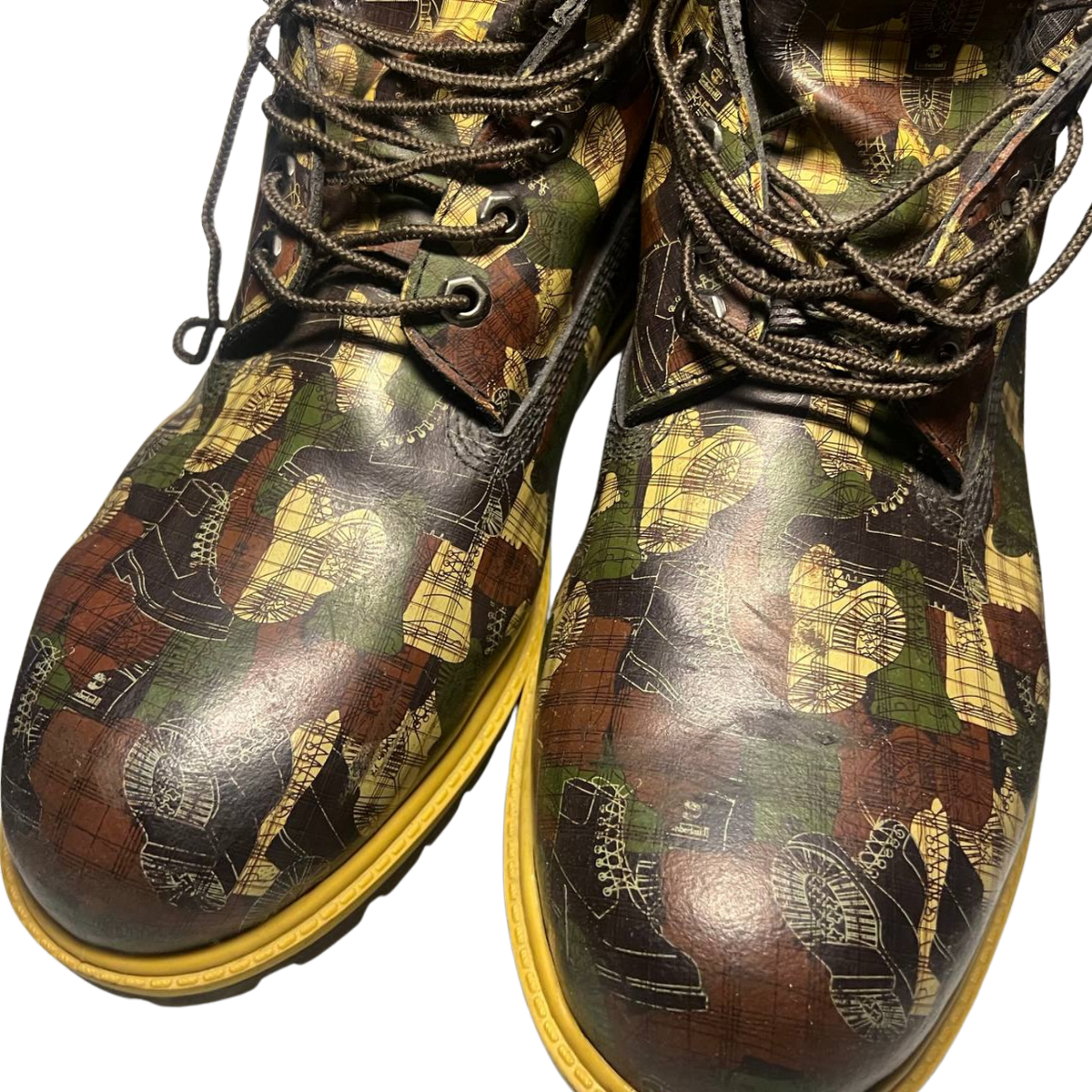 Timberland 10 men's Premium 6-Inch All Over Print Waterproof Boot
