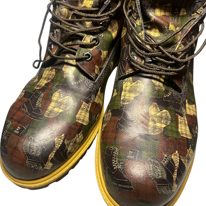 Timberland 10 men's Premium 6-Inch All Over Print Waterproof Boot