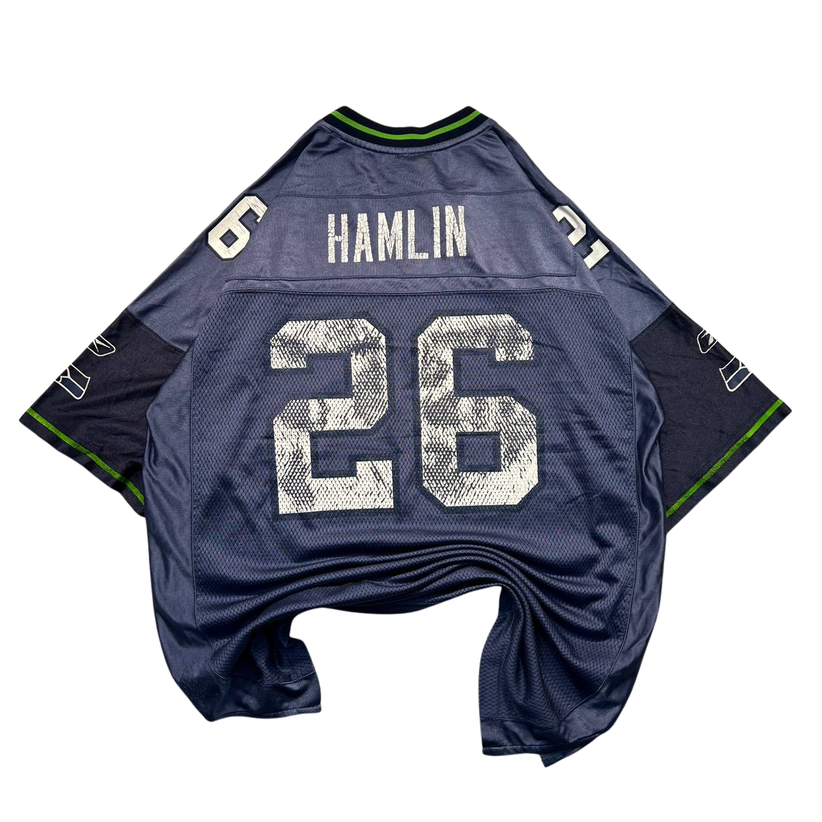 Reebok Seattle Seahawks #26 Hamlin Jersey