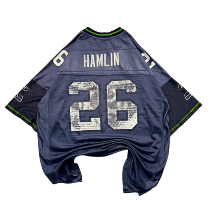 Reebok Seattle Seahawks #26 Hamlin Jersey