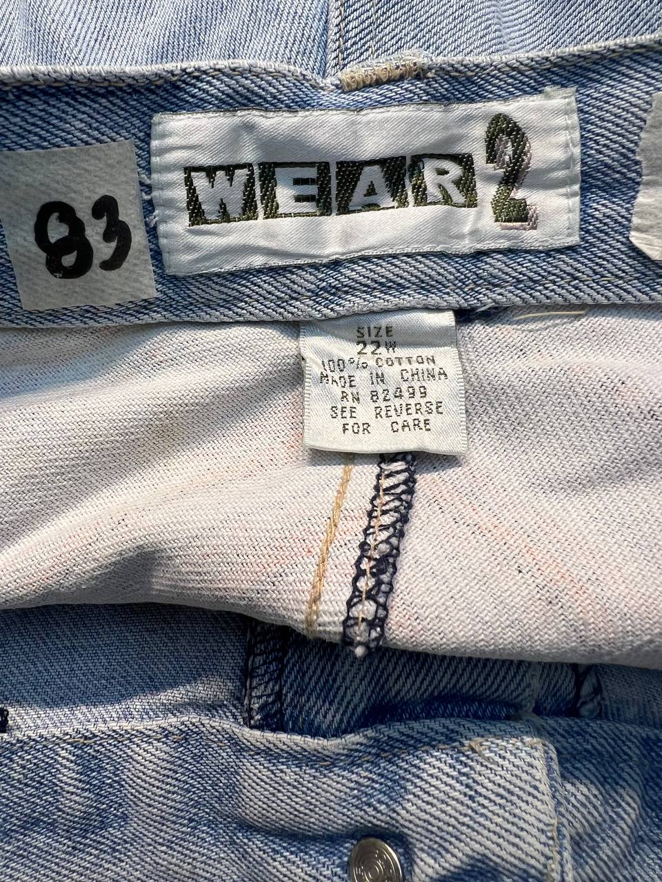 Wear2 Denim Jorts 83