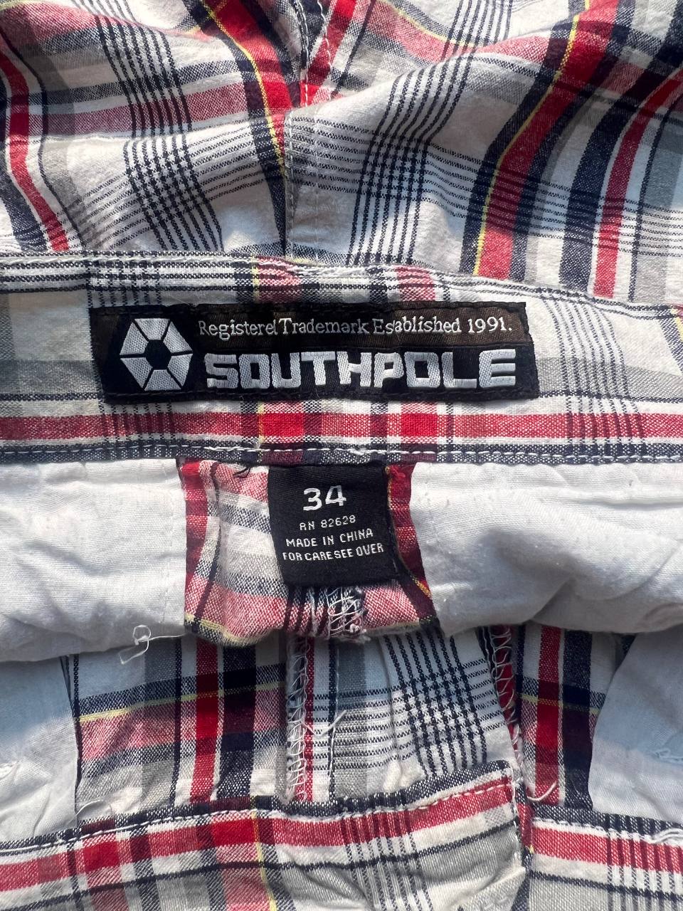Southpole Plaid Short 93