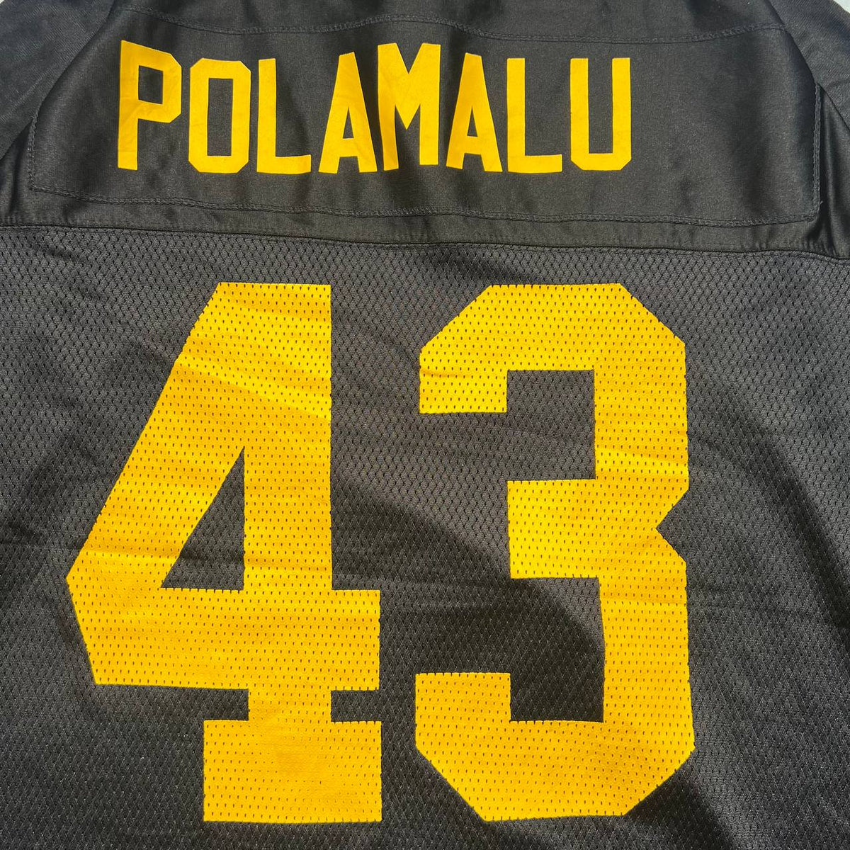 Reebok Pittsburgh Steelers 'Troy Polamalu' #43Jersey