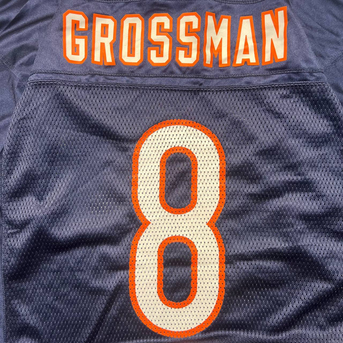 Reebok Chicago Bears #8 Grossman Jersey